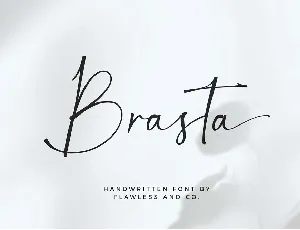 Brasta font