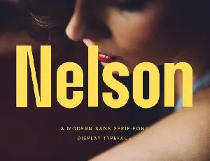 Nelson font