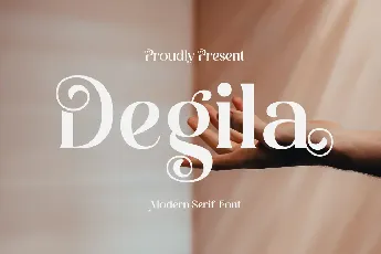 Degila Serif font