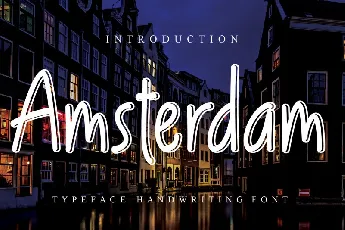 Amsterdam Display font