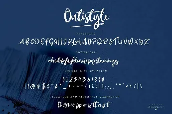 Outistyle font