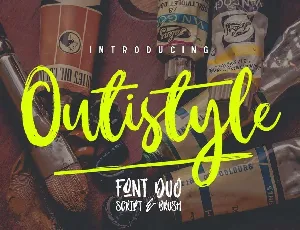 Outistyle font