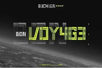 Guchilon Demo font