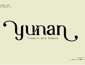 Yunan font