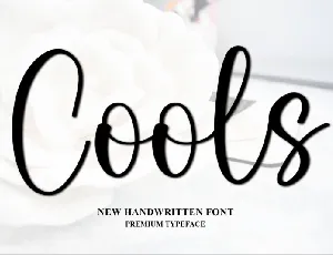 Cools Typeface font