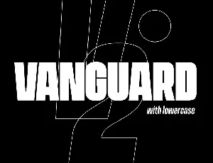 Vanguard CF Family font