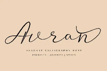 Avran font