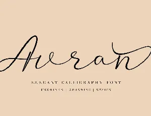 Avran font