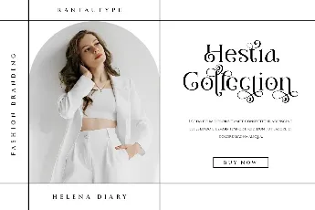 Helena Diary font