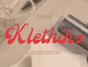 Klethih font