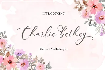 Charlie Bethey font