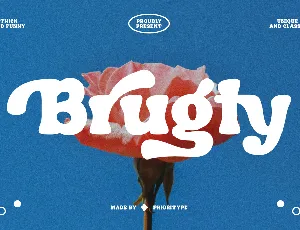 Brugty DEMO font