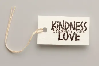 Kindness Love Demo font