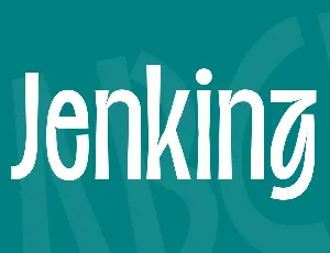 Jenking font