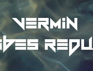 Vermin Vibes Redux font