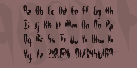 Quill Experimental BRK font