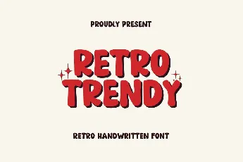 Retro Trendy font