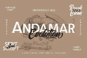 Andamar Family font