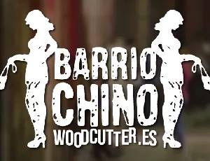 Barrio Chino font