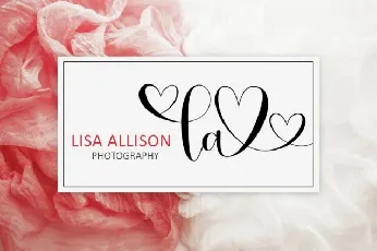 Valentines Script font