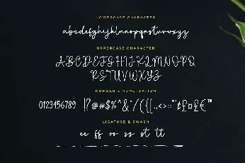 Bougenville Free font