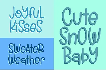 Winter Wishes font