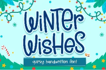 Winter Wishes font