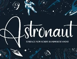 Astronaut font