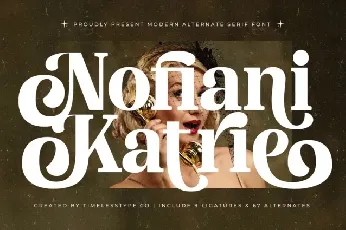 Nofiani Katrie font