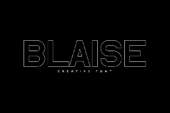 Blaise font