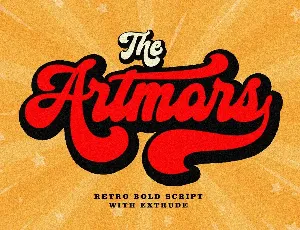 The Artmars Script font