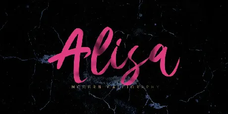 Alisa font