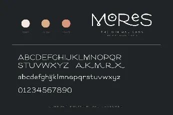 Mores font