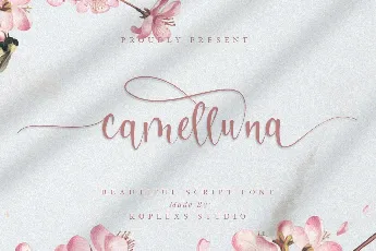 Camelluna font