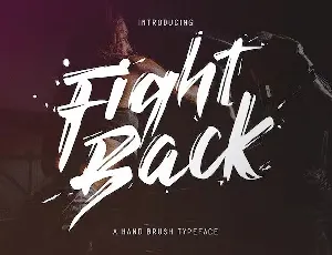 Fight Back font