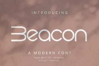 Beacon font