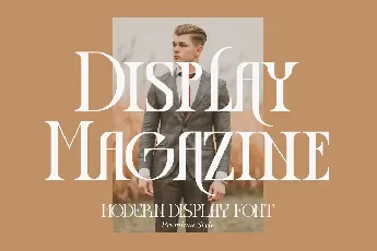 Display Magazine Serif font