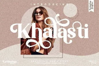 Khalasti Serif font