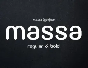 Massa Free font