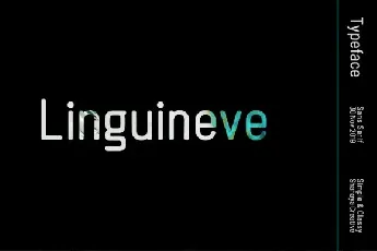 Linguineve font