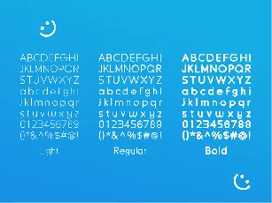 Smile Family font