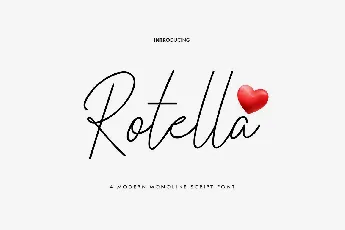 Rotella font