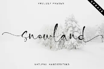 snowland font