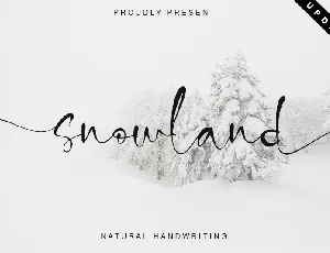 snowland font