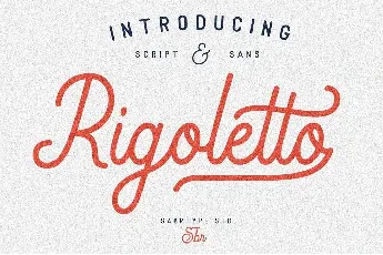 Rigoletto font