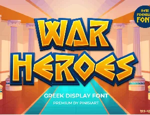 War-Heroes font