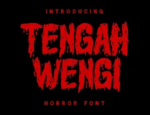 Tengah Wengi font