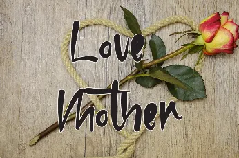 Motherâ€™s Day font