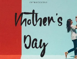 Motherâ€™s Day font