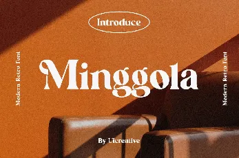 Minggola font